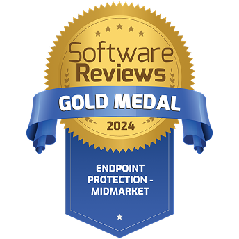 2024 Software Reviews Gold Medal Endpoint Protection - Midmarket
