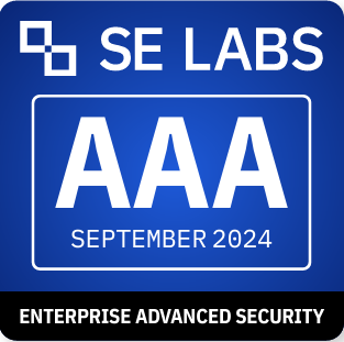 SE Labs AAA rating for Enterprise Advanced Security